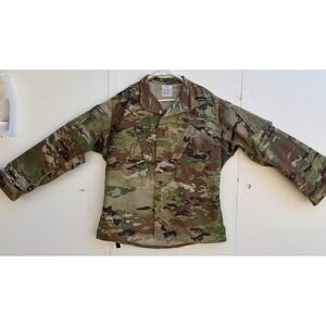 US Air Force OCP Uniform Coat Multicam Camo Field Jacket Large Long
